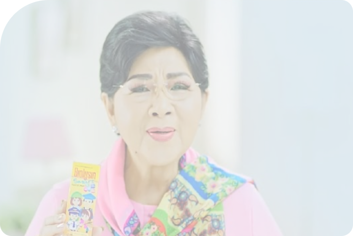Cuplikan video Biolysin, seorang ibu berbicara