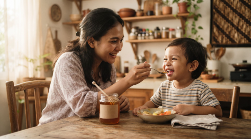 Manfaat Madu untuk Anak dan Amankah Diminum Setiap Hari