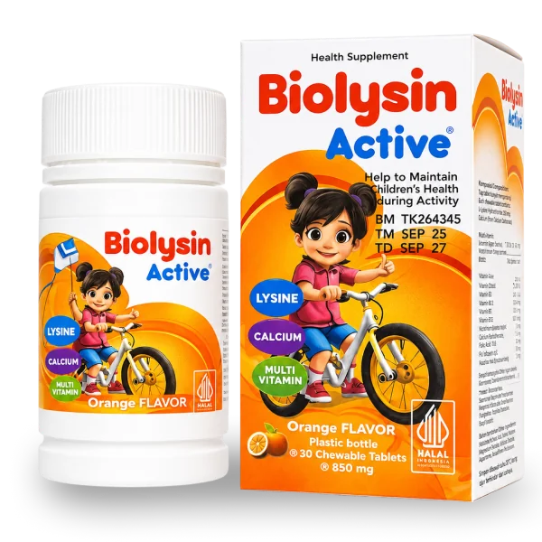 Botol dan dus Biolysin Active