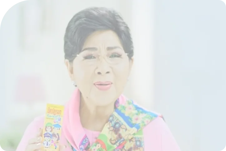 Cuplikan video Biolysin, seorang ibu berbicara