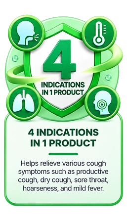 4 indications in 1 product