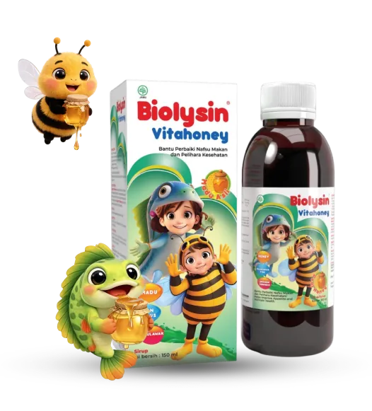 Dus dan botol Biolysin Vitahoney